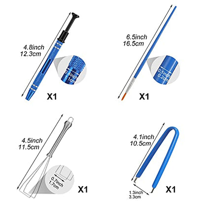 Frienda 12 Pack Keyboard Lube Switch Puller Kits Key Cap Remover Tools Mechanical Switch Opener for Mechanical Keyboard Removing Fixing Cleaning