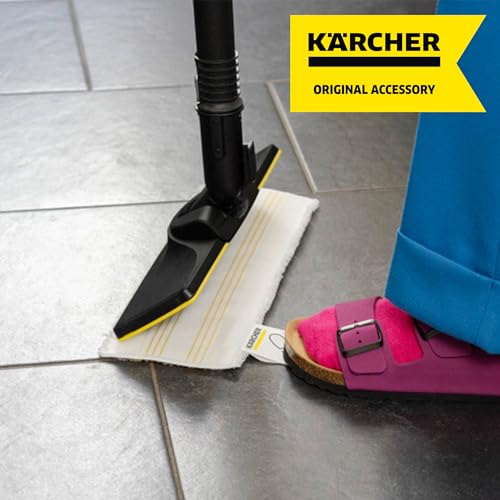Kärcher Steam Cleaner Floor Pads, Microfiber - Designed for Karcher SC3 Steam Cleaner Floor Nozzle - for Power Steamers - 2 Pack - style: Floor Pads
