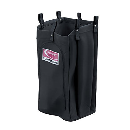 Suncast Commercial Standard Towel Bag with Durable Polyester Construction and Easy Access Zipper for HKC1000 and HKC2000 Housekeeping Carts, Made in the USA - style: Standard Towel Bag