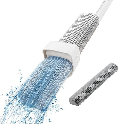 New Magic Mop, Professional Microfiber Mop Floor Cleaning System,Flat Mop with Stainless Steel Handle,Hardwood & Tile Household Cleaning Tools (Size : Mop+1 Cloth) - size: Mop+1 cloth