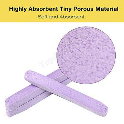 Facial Sponge Compressed,60 Pcs PVA Professional Makeup Removal Wash Round Face Sponges Spa Pads Exfoliating Cleansing for Women,Purple - color: Purple