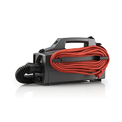 Oreck Commercial XL Pro 5 Super Compact Canister Vacuum Cleaner, Lightweight Bagged Canister Vac with Attachments, Portable, Extended Cleaning Reach, Corded Vacuum Cleaners for Commercial Use - style: Super Compact Canister Vacuum