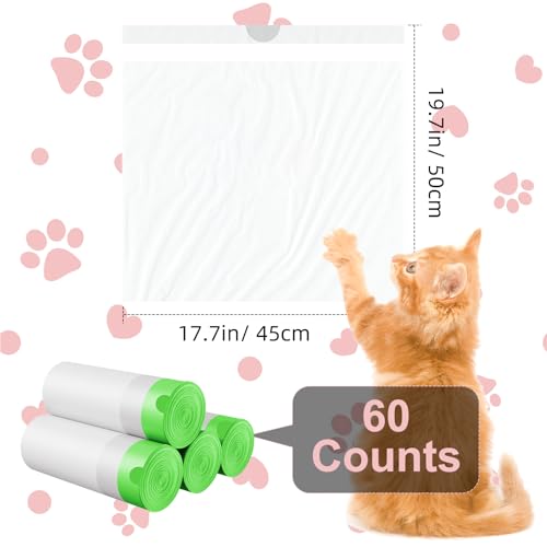 Drawstring Garbage Bags, Tear-Resistant, Large Capacity, Odor-Absorbing, Easy to Clean