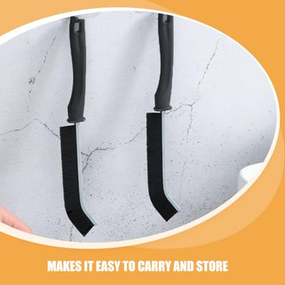 Abaodam 5pcs Hard-bristled Crevice Cleaning Brushes for Household Use Small Gap Scrub Brushes for Kitchen Tiles and Bathroom Grout Steel Alloy OPP Bag for Tight Spaces