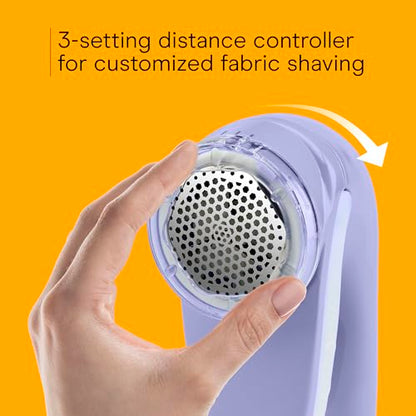 Conair Fabric Shaver and Lint Remover, Battery Operated Portable Fabric Shaver, Lavender - color: Lavender
