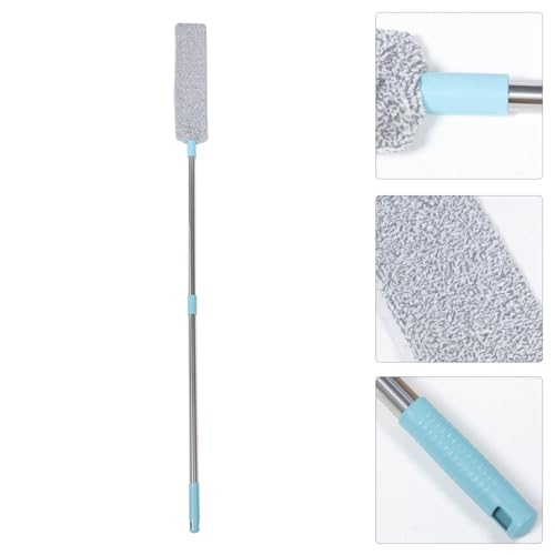 Home Cleaning Tool with Handle Flexible Under Appliance Duster for Dust Removal Hard Reach Areas Microfiber Cloth for Cleaning