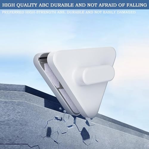 Magnetic Window Cleaner Tool,Windshield Cleaner Tool Magnetic,Double-Sided Cleaner Glass Tool, High Rise and Car,Magnetic Windshield Cleaner for High Rise, Car Glazed