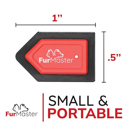 JJ KENT FurMaster - Pet Hair Remover for Furniture - Dog and Cat Fur Remover - Perfect Hair Removal Tool for Furniture and Vehicles