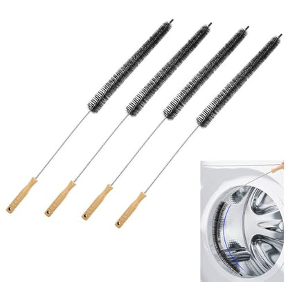 Washing Machine Cleaning Brush, 4 Pcs 27.5 Inch Length Can be Bent Freely Cleaning Brush for Household (4)
