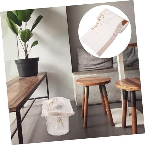 60pcs Thicken Garbage Bags Drawstring Trash Bags for Kitchen Large Heavy Duty for Home Office