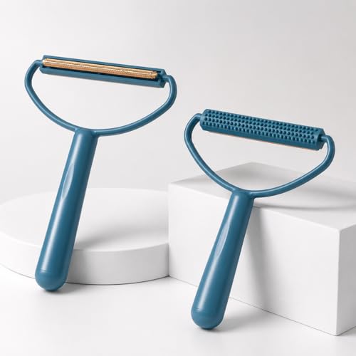 Lint Remover for Clothes, Manual Fabric Shaver and Pet Hair Scraper Tool, Reusable Sweater Depiller for Couch Carpet Furniture
