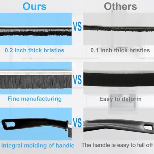 6PCS Hard Bristle Crevice Cleaning Brush, Hard-bristled Crevice Brush, Gap Cleaning Brush, Specially Used for Dead Corners in Bathrooms, Kitchens, Ceramic Tiles, and Window Grooves