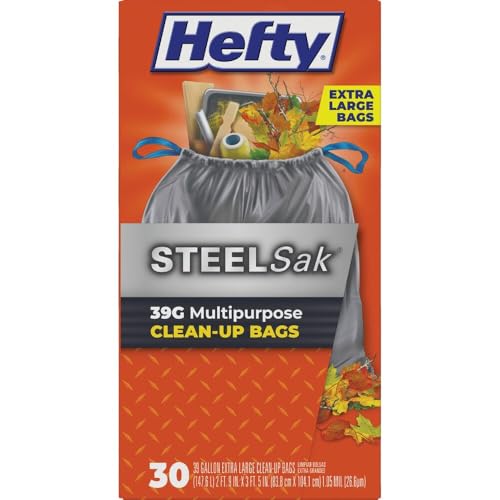 Trash Bag 39gl 28pk Draw - size: 1 Count (Pack of 28)