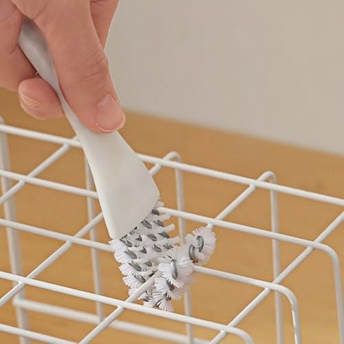 Multifunctional Stove Cleaning Brush | Kitchen Gap, Sink Dead Corner & Grill Rack Cleaner,Oven & Cooktop Small Tool 12 - color: White (1-pack)