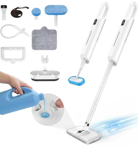 Steam Mop All-in-one for Floor Cleaning, MultiPurpose Steam Cleaner for Home with LED display screen