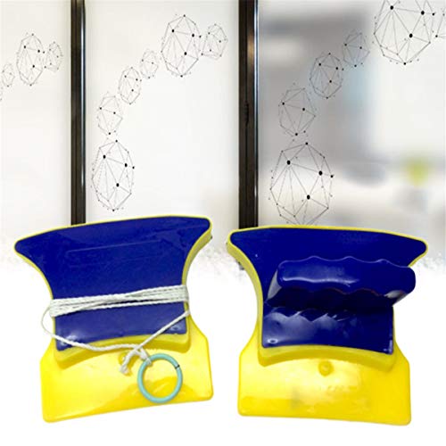 AnHua 1 Set Double Sided Magnetic Window Cleaner Sponge Glass Wiper Cleaning Washing Brush Tool Household Cleaning Tools