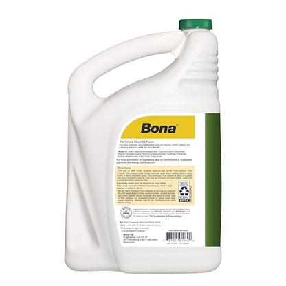 Bona Multi-Surface Floor Cleaner Refill - 128 fl oz - Lemon Mint - Residue-Free Floor Cleaning Solution refill for Spray Mop and Spray Bottles - For Use on Stone, Tile, Laminate, and Vinyl Floors - size: 128 Fl Oz (Pack of 1)