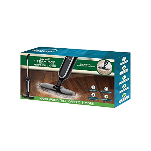 Brentwood STM-4000BK 1,100-Watt Hard-Floor Steamer Mop for Tile and Wood