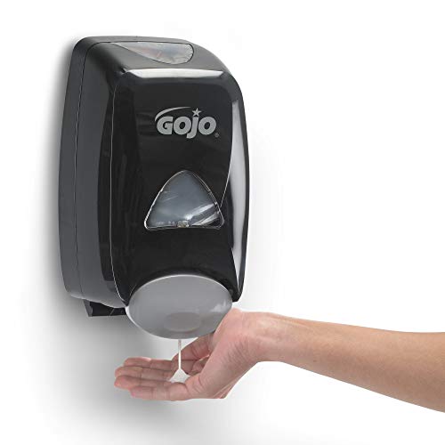 GOJO FMX-12 Push-Style Foam Soap Dispenser,Black,for 1250 mL FMX-12 Foam Soap Refills - 5155-06,(Pack of 3) - size: 1 Count (Pack of 3)