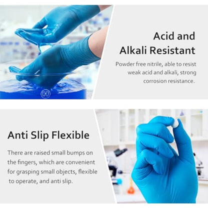 Ergonomic Disposable Nitrile Glove Lining, High Elasticity - size: Small