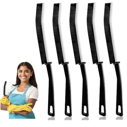 5 PCS Crevice Cleaning Brush,Hard Bristle Crevice Cleaning Brush,Crevice Cleaning Tool is Effective to Clean the Small Gap of Kitchen, tolilet and Windows. (5pcs) - style: 5pcs