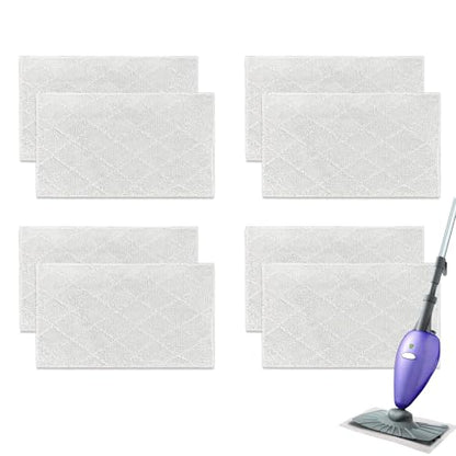 Light n Easy Steam Mop Pads Replacement for OApier S5 and SENMO Steam Mop Floor Cleaning Cloths Compatible with Light 'N' Easy S3601 S3101 S7326 7688ANB 7688ANW 7618ANB 7618ANW S6 S15 S1 S4 S5 S12