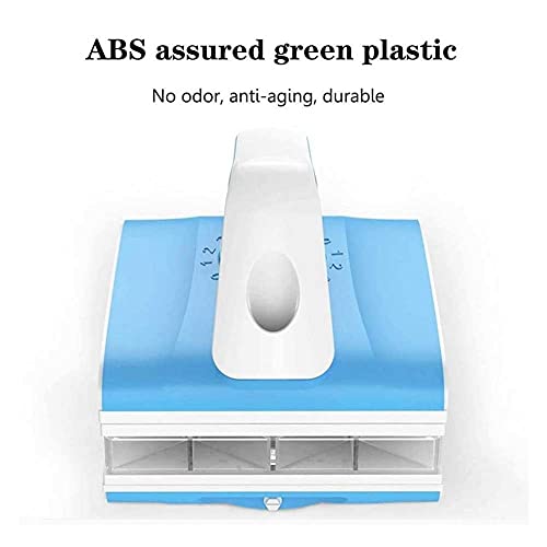 Double Side Magnetic Window Cleaner, Ultra-Strong Both Side Glass Wiper Surface Magnetic Cleaning Tool with Ergonomic Handle for Glazed Windows