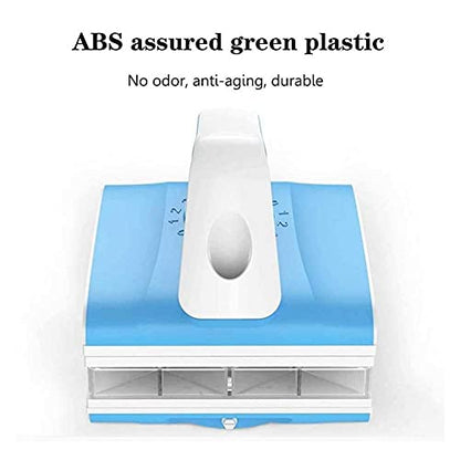 Double Side Magnetic Window Cleaner, Ultra-Strong Both Side Glass Wiper Surface Magnetic Cleaning Tool with Ergonomic Handle for Glazed Windows