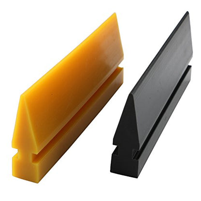 Gebildet Soft Rubber Squeegee blade for Car vinyl wrapping, window tint film installation, car decal tool. Home Glass/Mirror/Window Cleaning as Water blade.