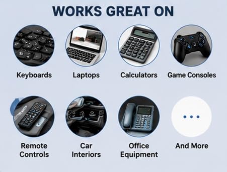 Keyboard Cleaning Gel for Laptop, Car Interior, Dust Cleaner Putty for Electronics, Reusable Cleaning Slime (70g)