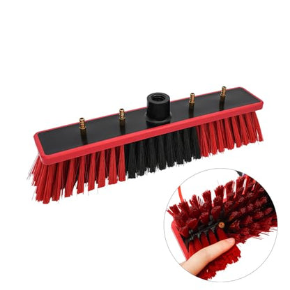 DYRABREST Water Fed Pole Kit Window Cleaning Brush Outdoor Window Glass Solar Panel Cleaning Extendable Telescopic Pole Water Fed Brush Spray Washer (US Stock)