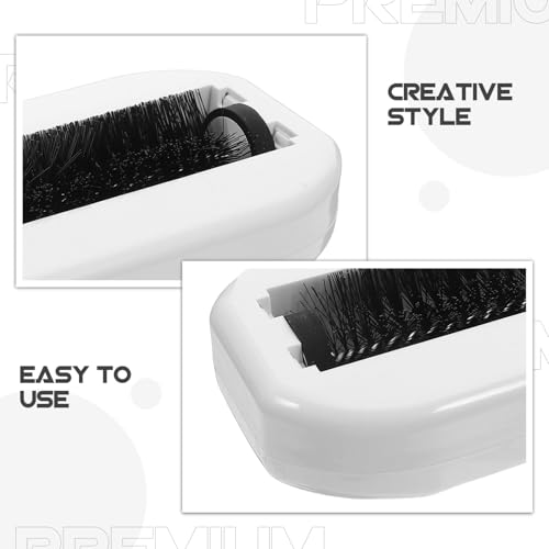 Portable Crumb Sweeper Rolling Handheld Brush Carpet Brush Duster for Kitchen