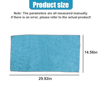 Craedli 3PCS Microfiber Towels for Cars, 30" x 14" 400GSM Microfiber Cleaning Cloth Car Drying Towel, Ultra Absorbent & Scratch-Free Auto Detailing Towel Wash Cloth for Car, Window, Household (75CM) - size: 75CM