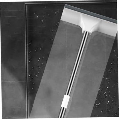 Homoyoyo Floor Scrubbing Brush with Extendable Long Handle for Bathroom and Tile Cleaning Stiff Bristle Household Scrubber for Floors Walls Bathtub and Tough Stain Removal Suitable for Wet