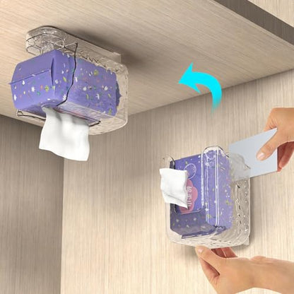 Suction Cup Wipes Holder, Wall Mounted Wet Wipe Dispenser with Suction Cup Easy to Installation Versatile Use Storage Case in Kitchen and Bathroom, grey