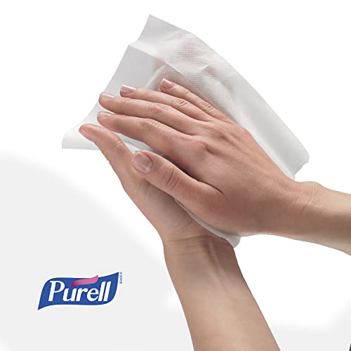 GOJO GOJ 9019-01 Purell Hand Sanitizing Wipes Wall Dispenser, Large, White