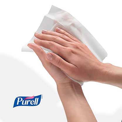GOJO GOJ 9019-01 Purell Hand Sanitizing Wipes Wall Dispenser, Large, White