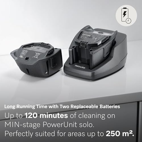 Miele Triflex HX2 Pro Self-Standing Cordless Stick Vacuum Cleaner, 120 min runtime, Infinity Grey PearlFinish / Rose Gold