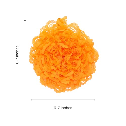 Reusable sponge, washable scrubber, non-scratching, odorless dish scrubbie - Peony collection 1ct (Orange) - color: Orange