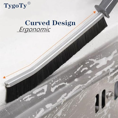 3 Pcs Crevice Cleaning Brush, Hard Bristles Gap Cleaner for Tight Spaces, Grout Cleaner, Bathroom Shower Brushes