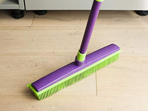 York Fitness Rubber Broom with Telescopic Handle York Prestige, zzzz-s, Multicolor