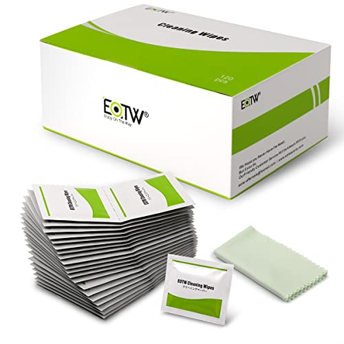 EOTW Computer Screen Wipes Individually Wrapped Pre-moistened Electronic Monitor Cleaner Cleaning for iPhone iPad Tablet PC Keyboard Laptop, Pack of 120 - size: 1 Count (Pack of 120)