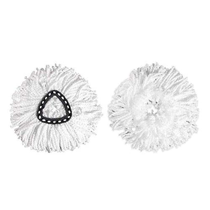 Spin Mop Replacement Heads, Microfiber Spin Mop Refills for O Cedar,Easy Cleaning Mop Head Replacement, Machine Washable,4-Pack