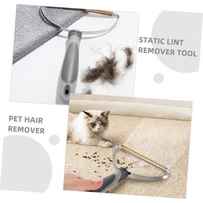 BESTonZON Lint Brush Electric Pet Hair Tool for Couch Carpet High Efficiency Hair Removal User Friendly Design Static Scraper for Quick Cleaning of Furniture Bedding