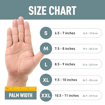 Industrial Nitrile Gloves – Heavy Duty Latex & Powder Free Disposable Gloves with Diamond Texture - color: Orange, size: Medium (Pack of 300)
