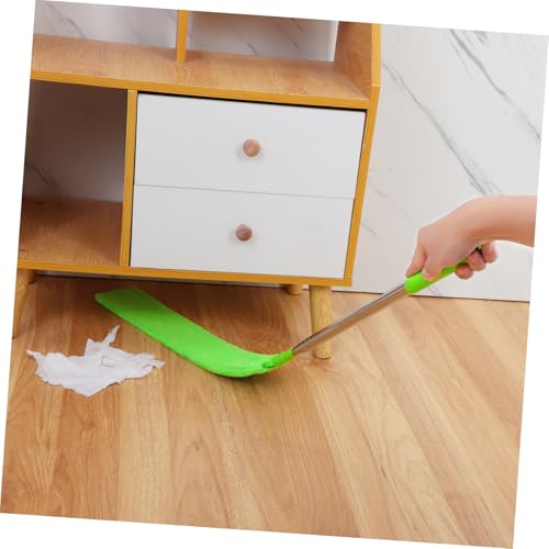 Retractable Telescoping Gap Duster with Washable Cloths Long Flat Cleaner for Under Furniture and Reach Areas for Dust Removal Ceilings and Corners - size: 43.00X7.50X0.30CM