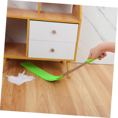 Retractable Telescoping Gap Duster with Washable Cloths Long Flat Cleaner for Under Furniture and Reach Areas for Dust Removal Ceilings and Corners - size: 43.00X7.50X0.30CM