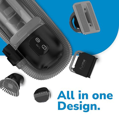 FurMe Original Pet Grooming Vacuum Kit - Cat & Dog Grooming Kit for Easy Pet Care at Home, Quiet & Safe Dog Hair Remover Machine with Brush, Clipper, Shedding & Cleaner Tools & 1L Canister - size: 1 Liter Canister