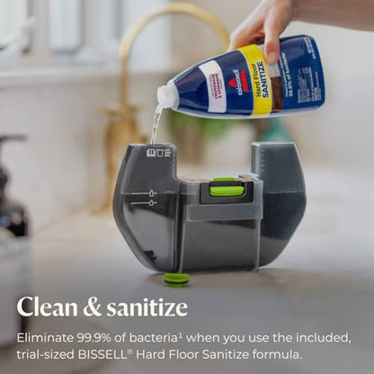 Bissell® SpinWave® + Vac Cordless, Hard Floor Spin Mop + Vacuum, Lay-Flat, Multi-Use Cleaning, Hard Floor Sanitize Formula Included - style: Cordless + Vac
