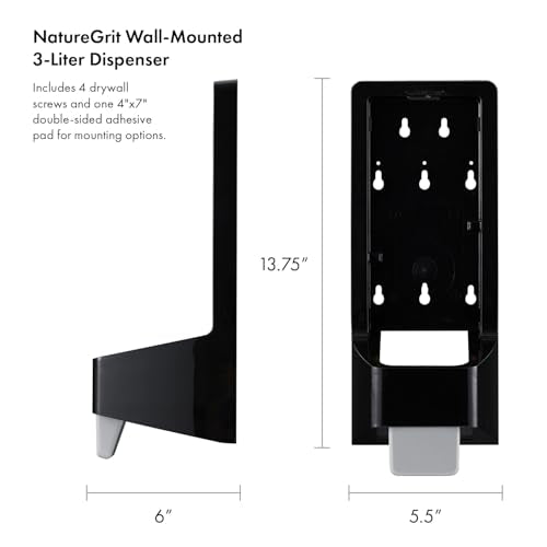 NatureGrit Wall-Mounted 3-Liter Dispenser